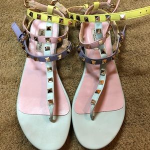 Multi-Color Valentino flats